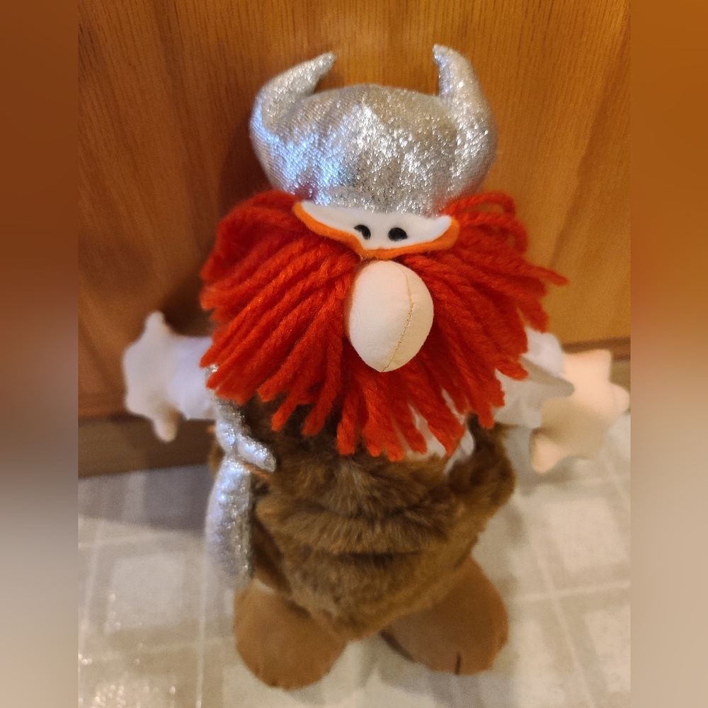Vintage 13" Hagar The Horrible Plush Doll 1983 King Features Syndicate